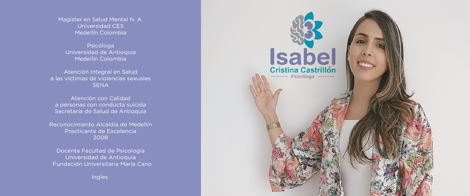 ISABEL CRISTINA CASTRILLÓN | Psicóloga 